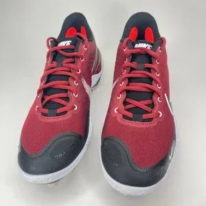 Nike Alpha Huarache Elite 3 Low Crimson Black Baseball Cleats. Size 8 CK0746-603 Nike Alpha Huarache Elite 3 Low Crimson Black Baseball  main image 3